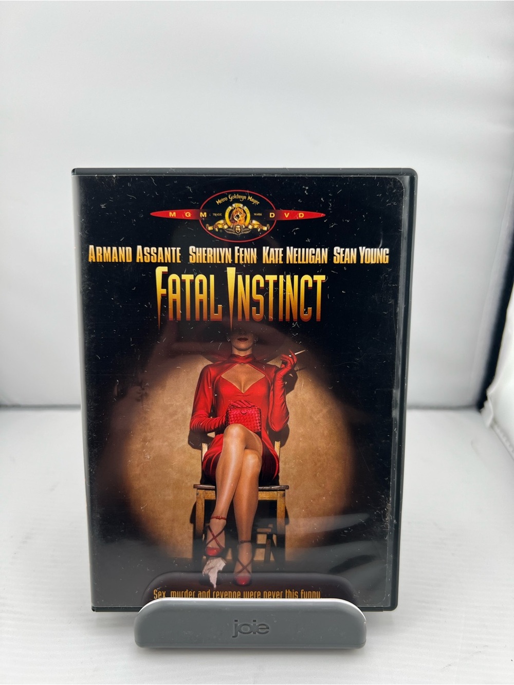 📀Fatal Instinct DVD Movie - Black & Red Cover